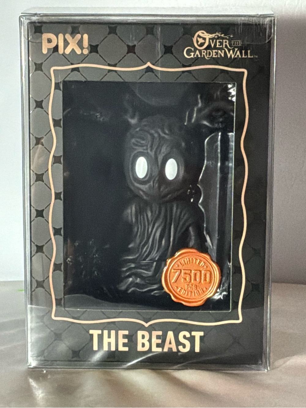 Over The Garden Wall “ The Beast “ Black Collectible Figure ~ Limited Edition “